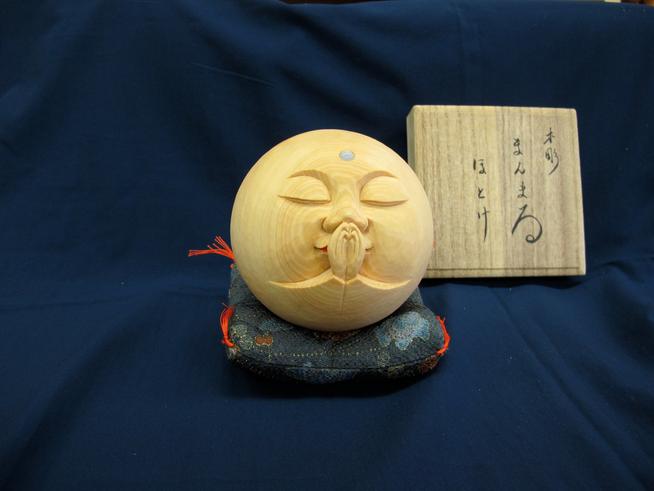 まんまるほとけ（小）｜木曽檜を仏師が手彫りした一点物